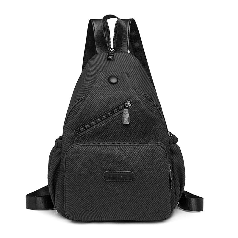 Multifunctional Lightweight Chest Bag Women's Large Capacity Shoulder Bag Commuter Backpack