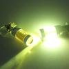 Reliable 2pcs H3 80W 16 LED Car Fog Light Bulb Yellow Color for Trucks
