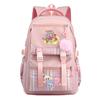 New Trend Labubu Printed Backpack Junior High School High School Student Large Capacity Student School Bag