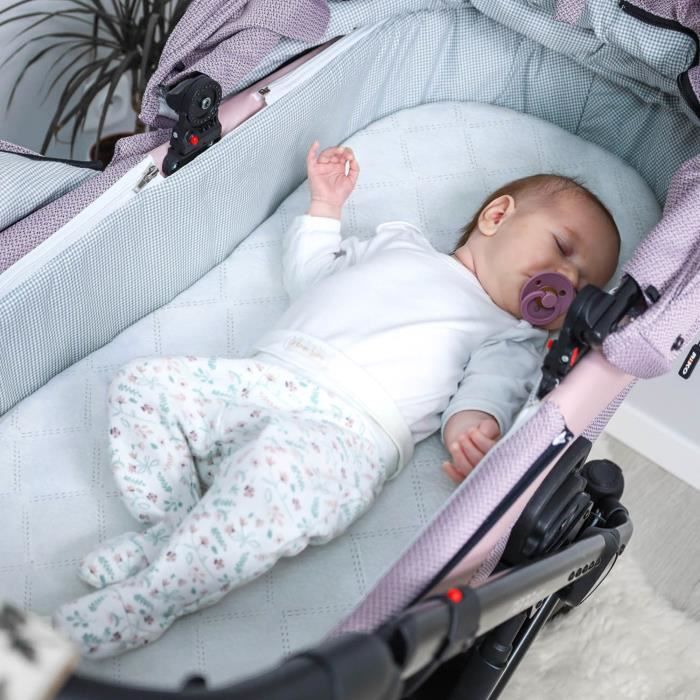 Matelas Poussette 72x33cm - Matelas Berceau Lit D'appoint Ovale Matelas Bébé