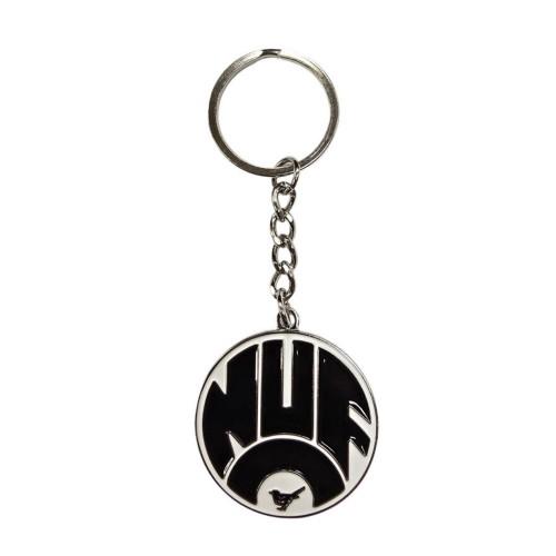 Newcastle United FC Retro 83-88 Crest Keyring And Badge Set