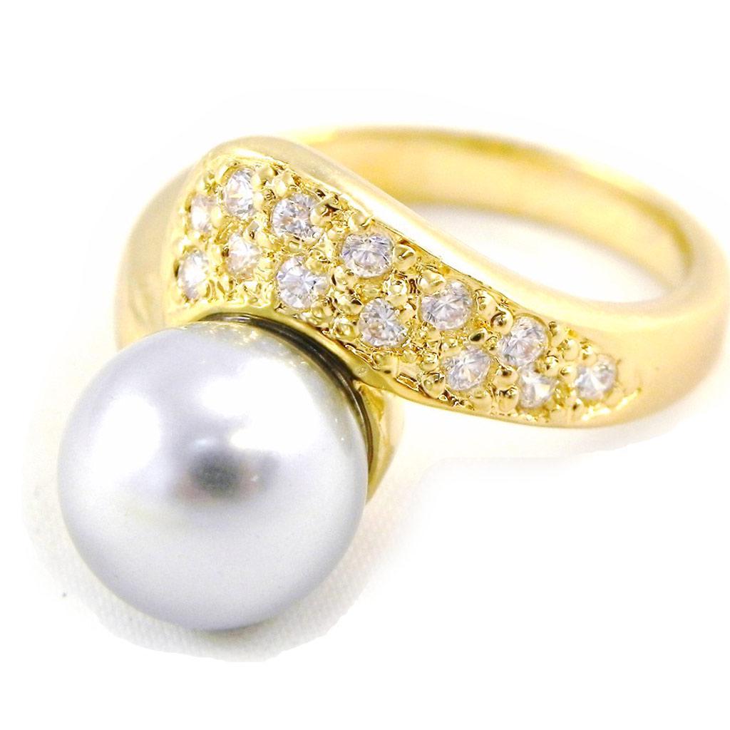 Bague 'Catherine' Plaqué Or