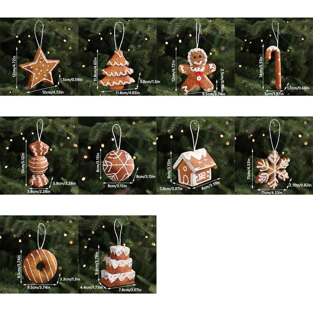 Multicolor Hanging Pendants Foam Xmas Tree Decoration NEW Drop Ornaments Christmas
