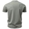 AIOPESON T-shirt da uomo basic a maniche corte Girocollo tinta unita Casual in misto cotone Traspirante Top estivo Per uso quotidiano