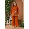 Cotton Flex Beautiful Kurti Pant Set Indian Designer Party Wear Kurta Cord Set