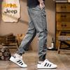 Jeep Men's Retro Cargo Jogger Pants