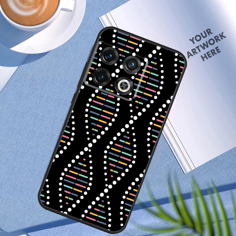 Retro DNA Science Illustration Case For OnePlus 12 12R 11 9 10 Pro 10R 9R 8T 10T Nord 3 CE 2 Lite 2T CE4 N10 N20 N30 Cover