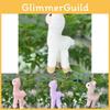 Plush Doll Alpaca With Soft Pp Cotton Filling In Pretty Colors For Cuddly Comfort Fun And