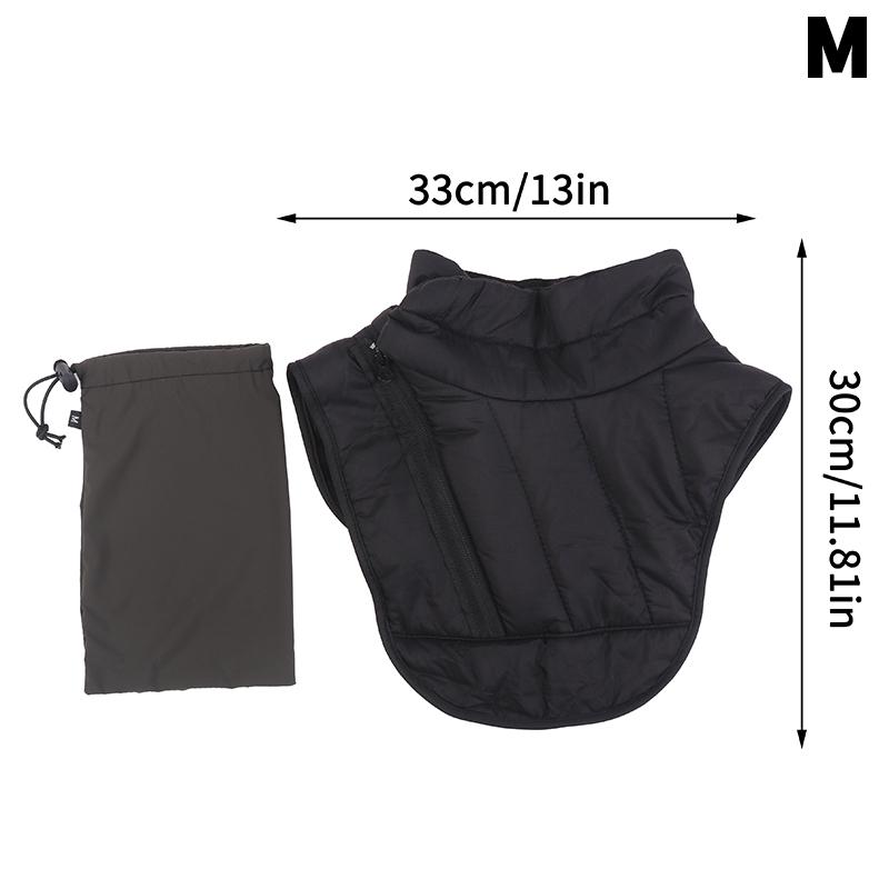 Зимний Мотоциклетный Согревающий Шарф на Шею Унисекс Флисовый Ветрозащитный Маска для Шеи Нагрудный Защитник Шеи для Всадника на Электровелосипеде M