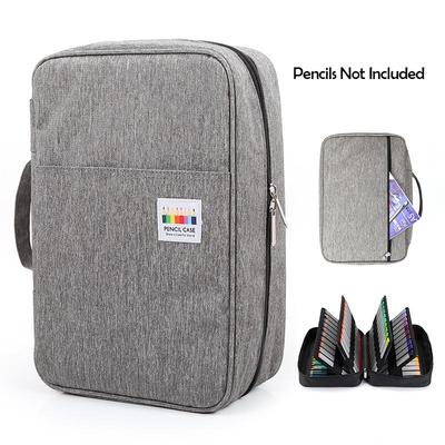 300 Slots Big Large Capacity Pencil Bag Case Organizer Cosmetic Bag For Colored Pencil Watercolor Markers Gel Pens Great Gifts