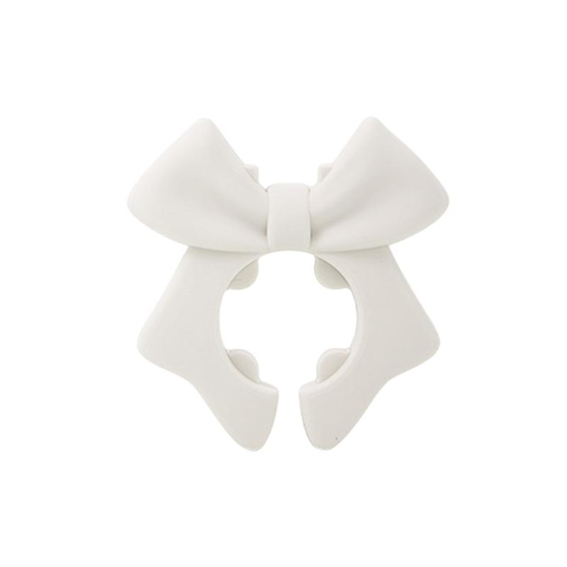 Bow Spatula Holder, Silicone Bow Shaped Spoon Rest,Anti-Scalding Silicone Utensil Holder, Spoon Holder For Pot Silicone Clip