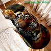 1pc Luxury Majestic Tiger Carpet, Durable Non-Slip Washable Indoor Rug For All Seasons, Halloween Thanksgiving Christmas Decor