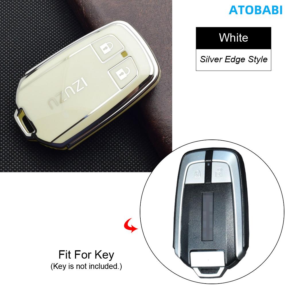 

Чехол для ключей из ТПУ, смарт-брелок с дистанционным управлением, защитная крышка, брелок-держатель, сумка для Isuzu D-Max, новинка 2019, 2020, 2021, 2022, автоаксессуары