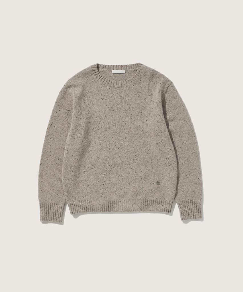 PLAC Rws Wool Round Neck Knit Beige