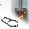 Adjustable Fireplaces Fixing Chimney Pipe Holder Portable Fireplaces Flue Liner Clamps Wall Support Chimney Pipe Bracket