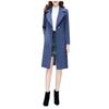 Women Slim Windbreaker Double Breasted Long Trench Coat Jacket Overcoat Outwear