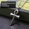 Men Stainless Steel Necklace Chain Exquisite Fashionable Pendant Necklace Accessory Gift