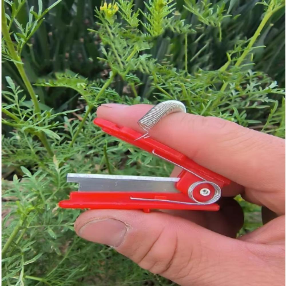 

Многофункциональный нож для большого пальца, садовый секатор, устройство для сбора фруктов, безопасный инструмент для лезвий для фруктов, режущие лезвия, кольца, защита для пальцев, ловушка