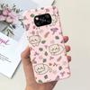Pro Xiaomi Poco X3 Pro Pouzdro Poco X3 NFC Kryt Květina Roztomilý Kočka Malba Nárazník Skořápka Na PocoX3 X3Pro x3nfc Měkký Luxusní Silikon