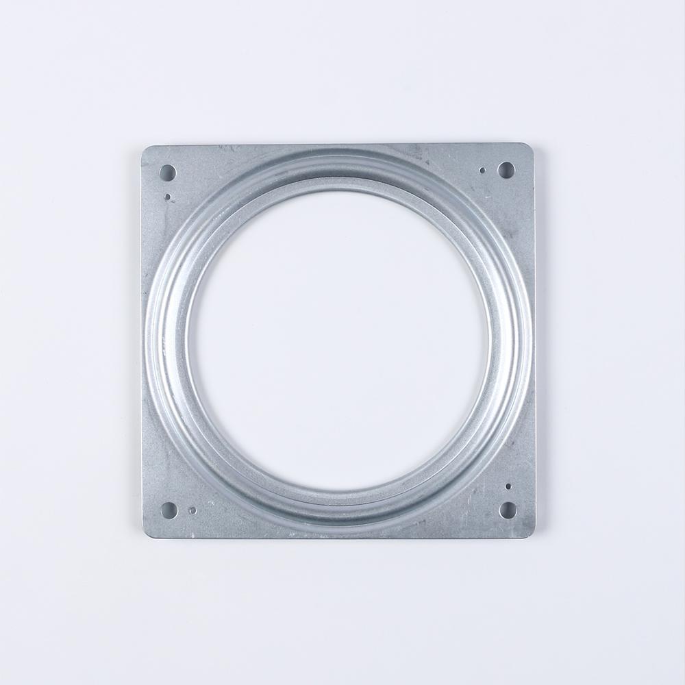 6Inch Rotating Bearing Plate Lazy Susan Hardware Square Turntable Swivel Plate for Serving Trays Kitchen Revolving Storage Racks