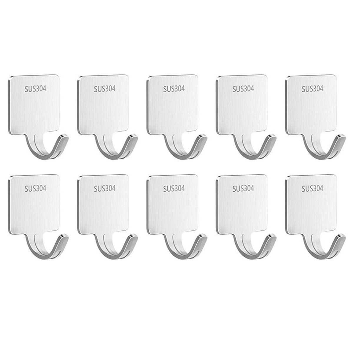 Easy Installation Stainless Steel Hooks Towel Hooks Wall Hooks Long Lasting Use