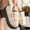 Women's Winter Slippers - Warm Velvet Lined Thick Sole for Indoor Comfort