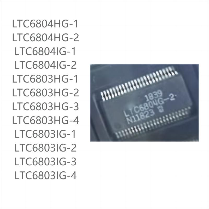 

50 шт. абсолютно нових серії LTC6804/LTC6803 HG-1-2-3-4 IG-1-2-3-4 LTC6803IG-1(13pcs)