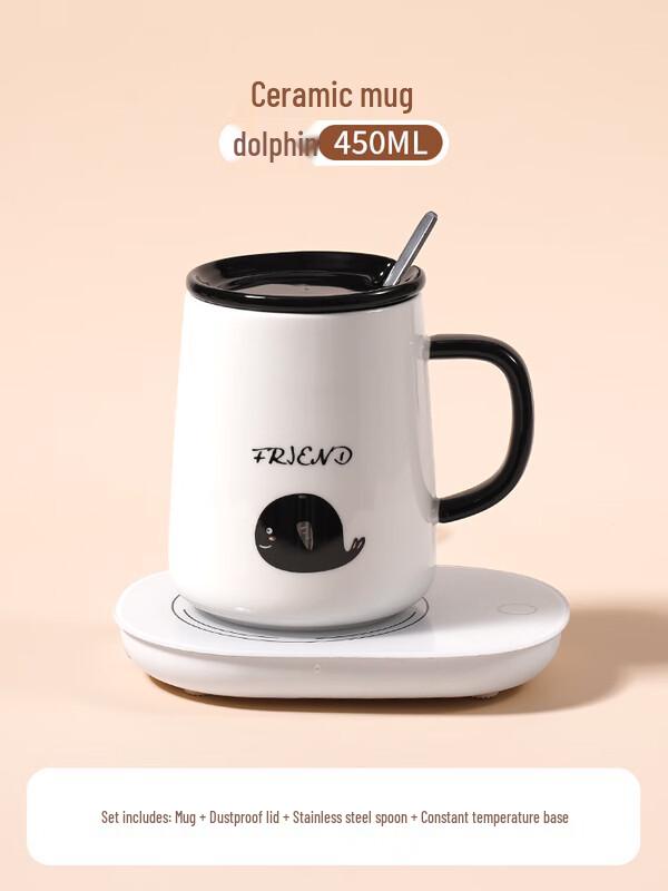 Dolphin Smart Thermostatic Ceramic Mug Gift Set