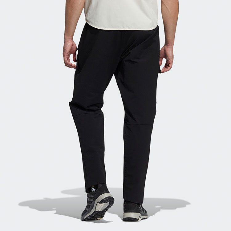 Adidas Knitted Sweatpants Men's Black Moderate Cargo Pants H13794