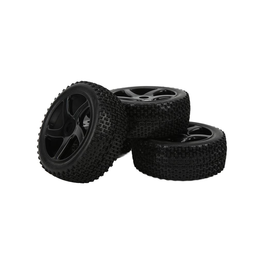 4pcs RC Car Rubber Tires Wheel Set for 1Celsius8 1Celsius10 Remote Control Car Upgrade Parts