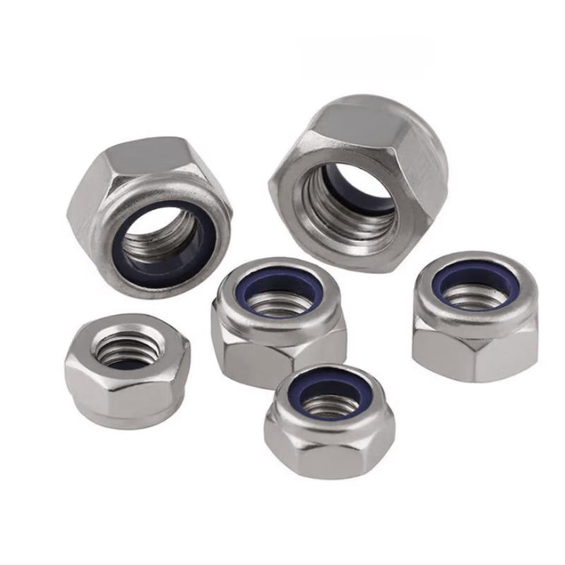 DIN 985 Stainless Steel Thin Type Nylon Insert Lock Nut
