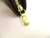 Authentic LOUIS VUITTON Damier Leather Round Zip Wallet Porto Monnaie Zip #9803  Open Box