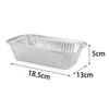 50pcs Disposable BBQ Drip Pans Aluminum Foil Grease Drip Pans Recyclable Grill Catch Tray For Weber Outdoor Supplies