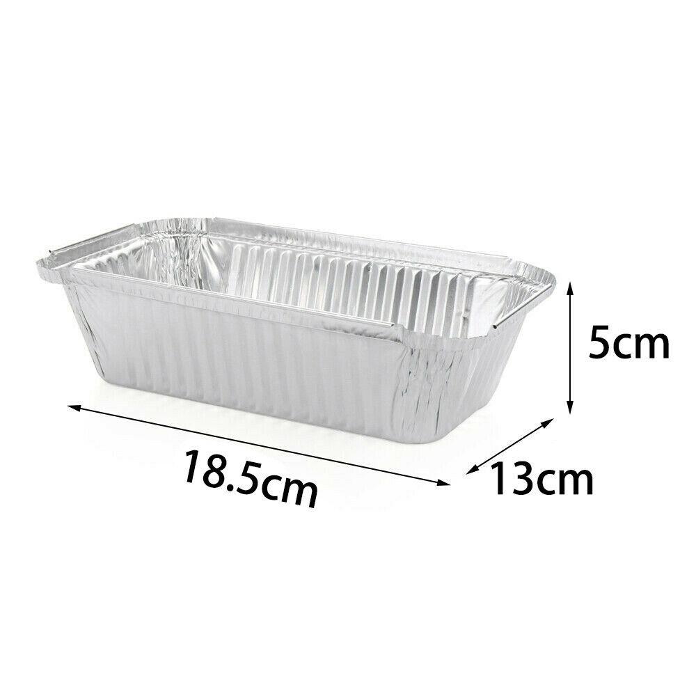50pcs Disposable BBQ Drip Pans Aluminum Foil Grease Drip Pans Recyclable Grill Catch Tray For Weber Outdoor Supplies