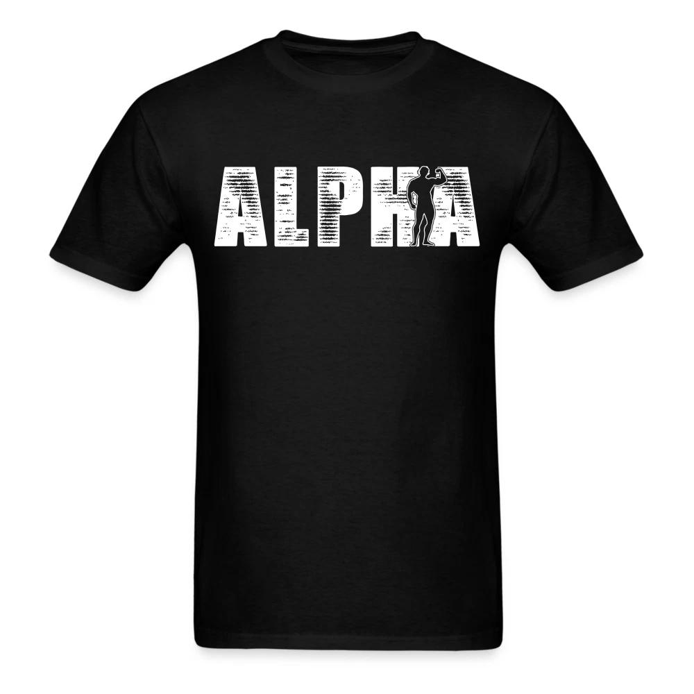 Alpha shirt Gym Fitness T-Shirt size S-6XL S