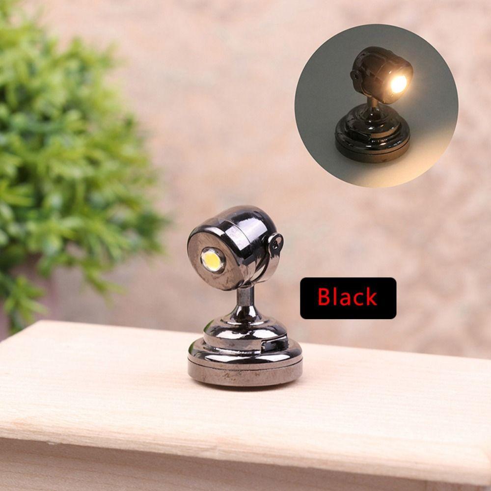 1:12 Dollhouse Colored Glass Lamp 10 Styles Ceiling Lamp Chandelier Doll House Accessories