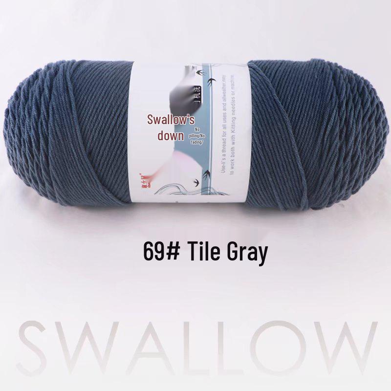 Large Skein 5-Ply Milk Cotton Yarn: Luxurious Plush for Doll Making & Seat Cushions, Available in 80 Colors