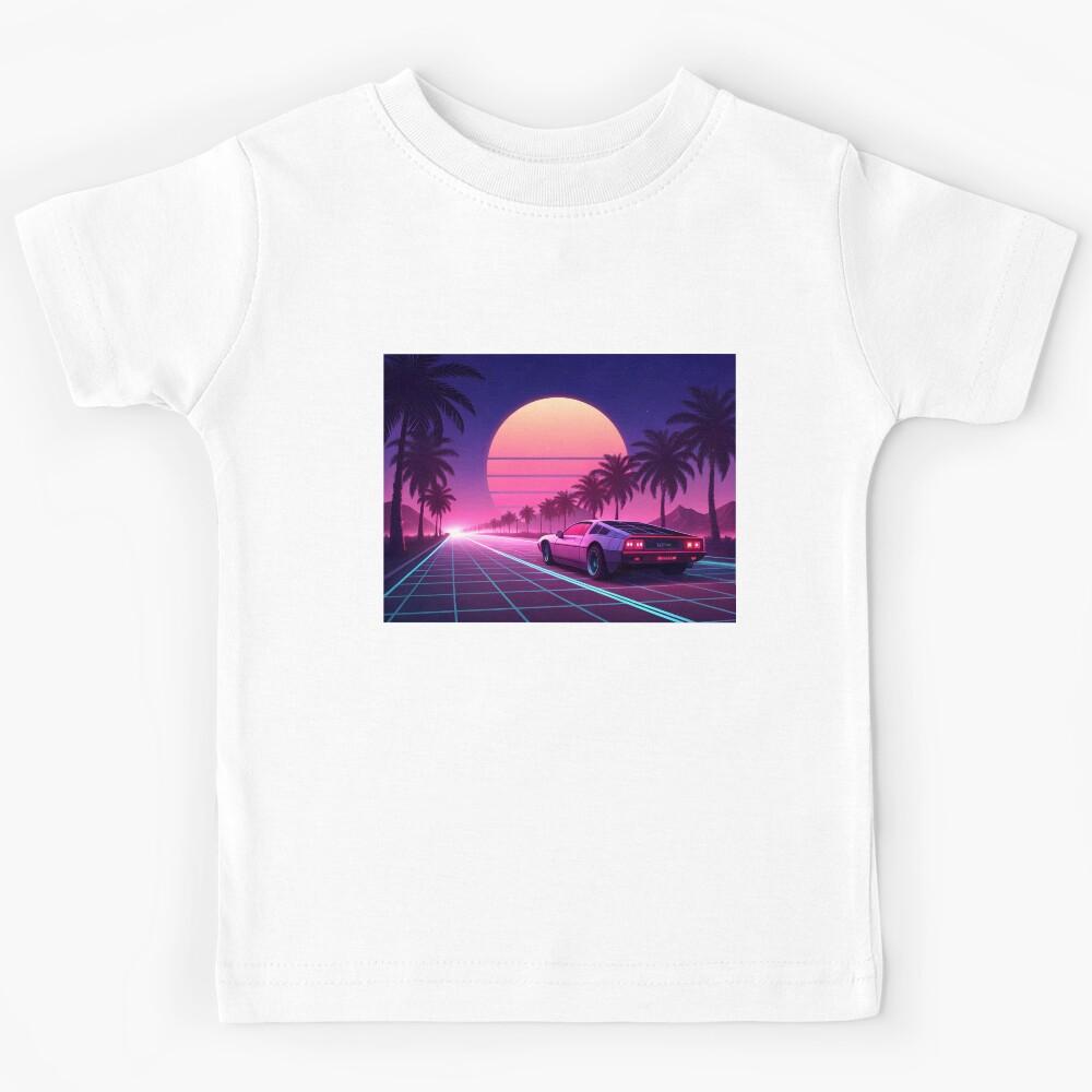 Neon Sunset Drive Kids T-Shirt 170