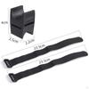 Bike Flashlight Holder Bicycle Front Light Rack Easy to Install Lightweight LED Lights Clip for