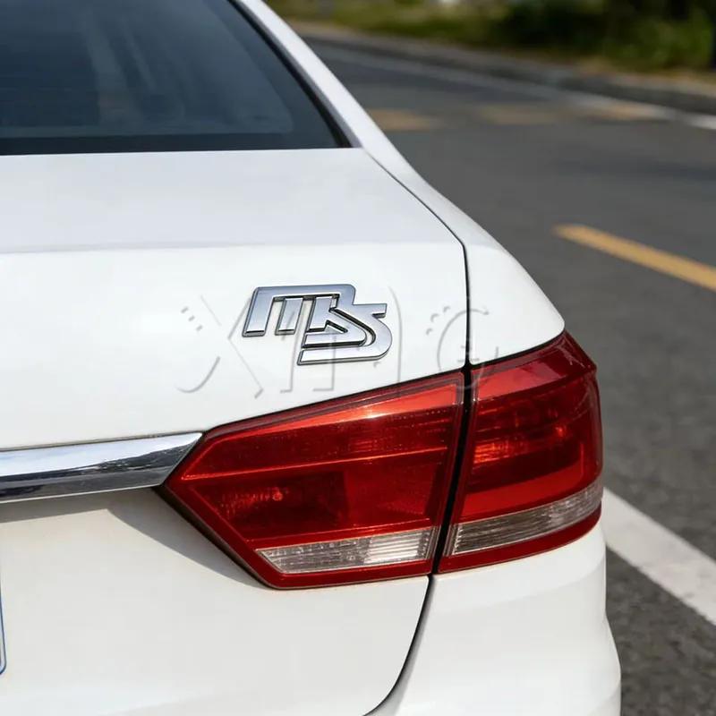 3D MS Car Sticker Front Grille Emblem For Mazda 3 6 MPS Axela CX-7 CX-5 MX5 Body Rear Trunk Badge Decal Stickers Accessories nh1