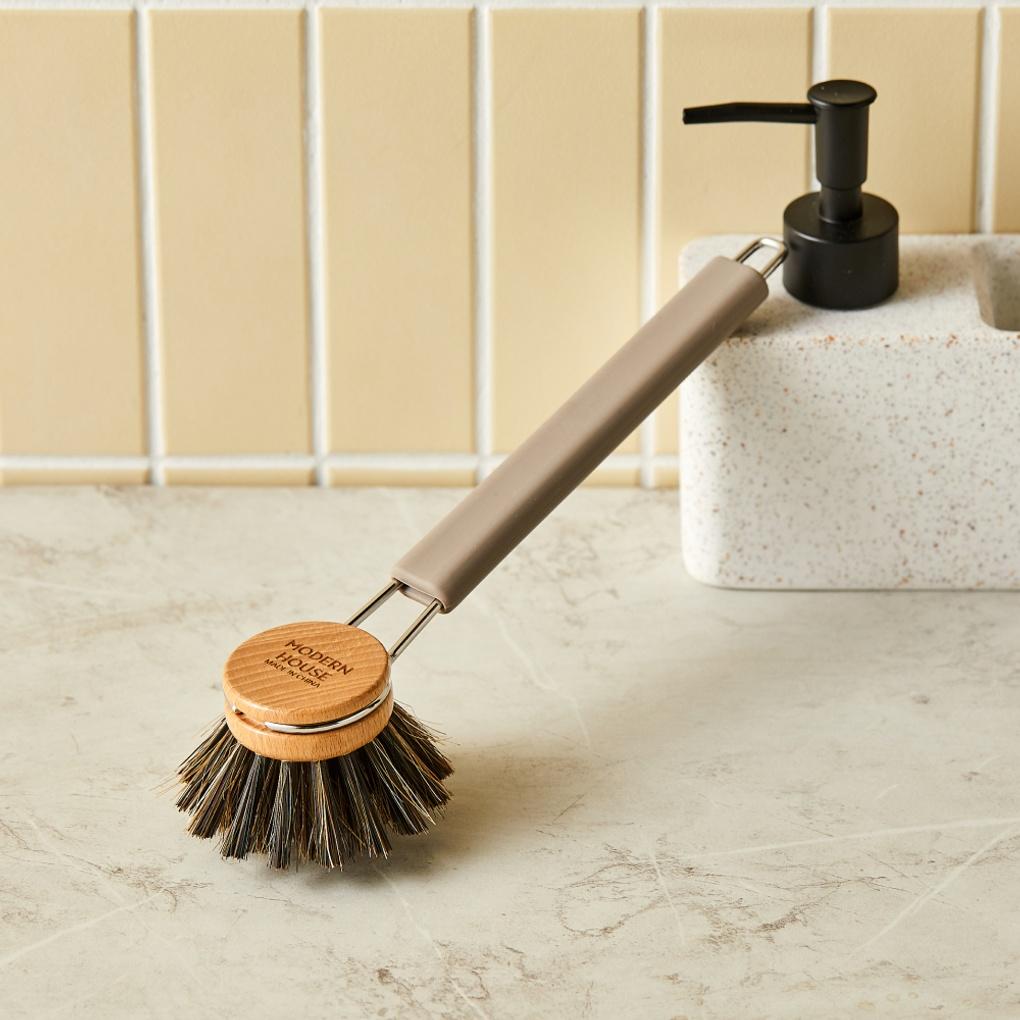 Beechwood Dishwasher Brush GREY_CL1124015