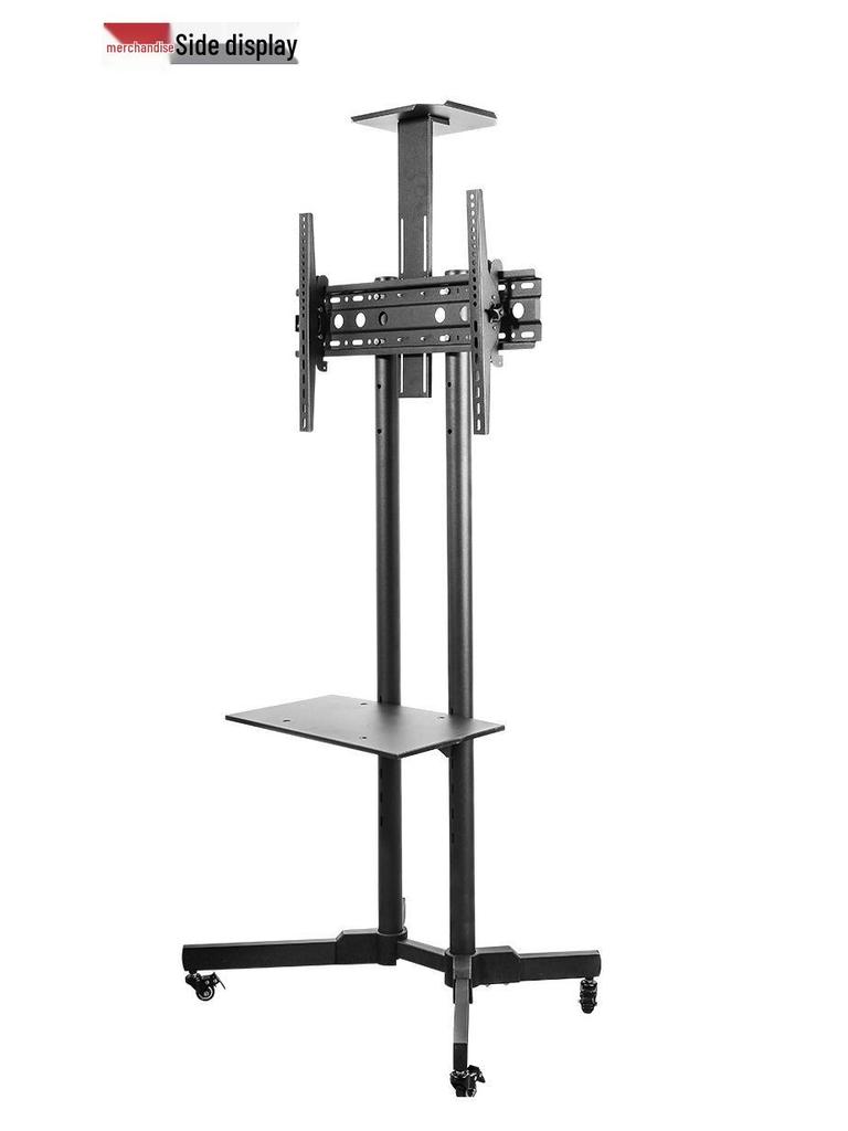 Movable Vertical TV Floor Stand for 55-75 Inch Screens