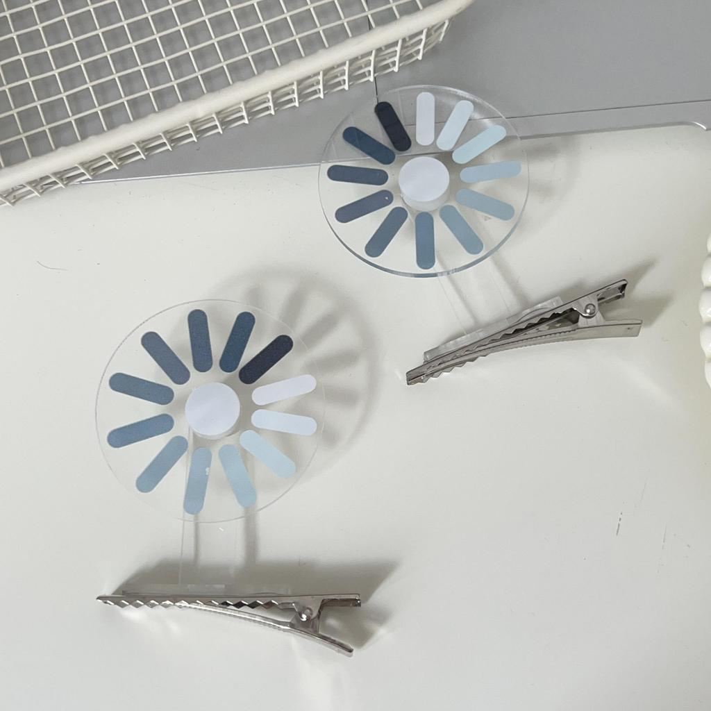 Drôle Créatif Temps d'Arrêt Pince à Cheveux Bandeau Chargement du Cerveau Accessoires pour Cheveux Créatif Sèche-Cheveux Rotatif Pince Bec de Canard Couvre-chef