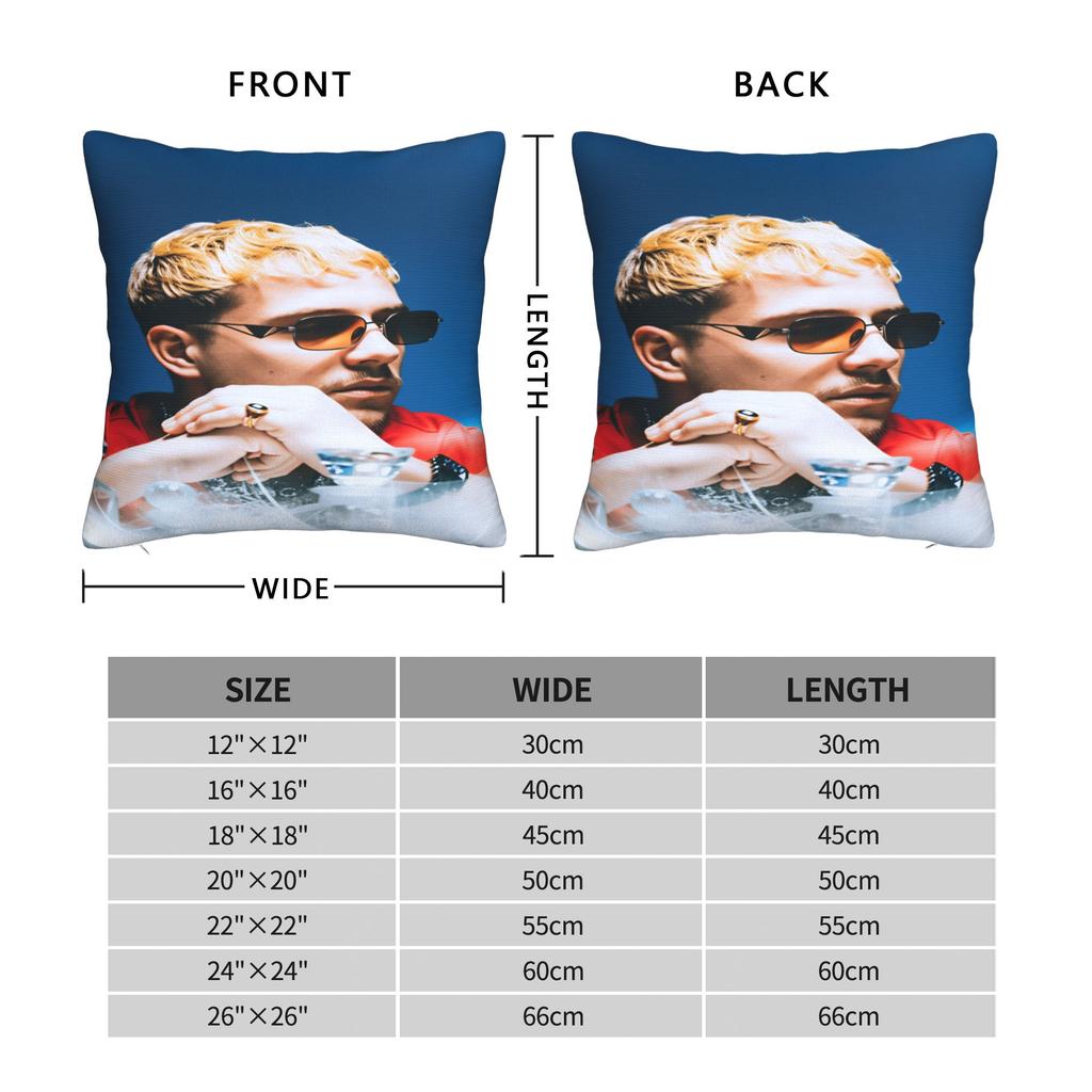Rapper Plk Photo Pillowcases  Funny Pillow Case For Chair Sofa Home Decor Soft Pillow Cover
