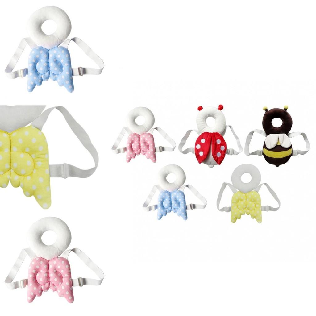 Comfy Baby Angel Pillow With Cute Bumblebee And Beetle Plush For Infants And Toddlers