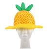 Healeved Pineapple Hat, Kids' Fruit Headgear, Lightweight 59g, Pretend Play, Party Hat, Children's Costume Accessory, 13.78 X 12.80 X 12.60 Inches