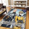 Tappeto per Soggiorno e Tappeto per Camera da Letto One-Punch Man, Tappetino Cool per Film e Tappetino Gioco per Pavimento - HE44