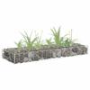 Raised Bed with Gabion Galvanized Steel 90x30x10 Cm