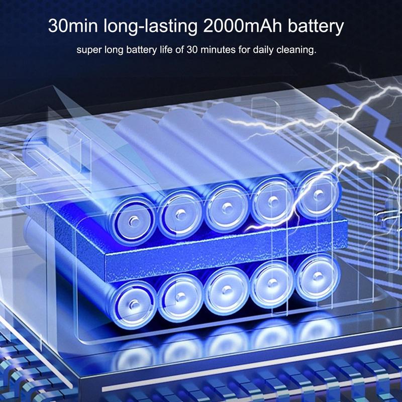 2000mAh 6000pa Wireless Car Vacuum Cleaner Household Blowing Suction CordlessHandheld Auto Cleaning Vacuum Cleaners for Car Home