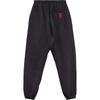 Jordan SS24 Letter Logo Embroidered Drawstring Casual Cuffed Knit Sports Pants Men Bottoms Black FQ5446-010